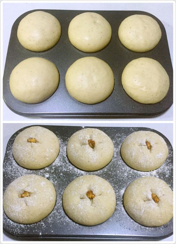 焦糖核桃软欧包