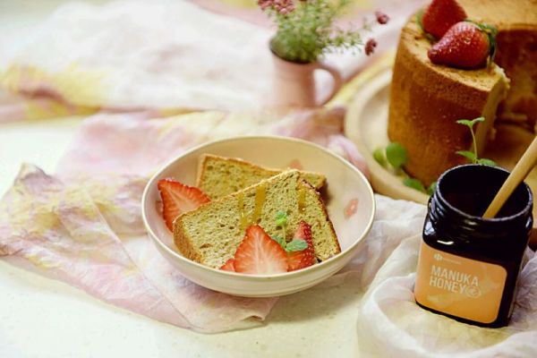 蜂蜜酸奶戚风蛋糕