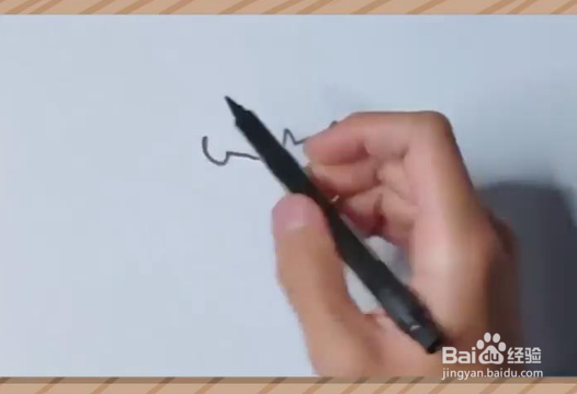 蝙蝠怎么画超简单的蝙蝠的画法！