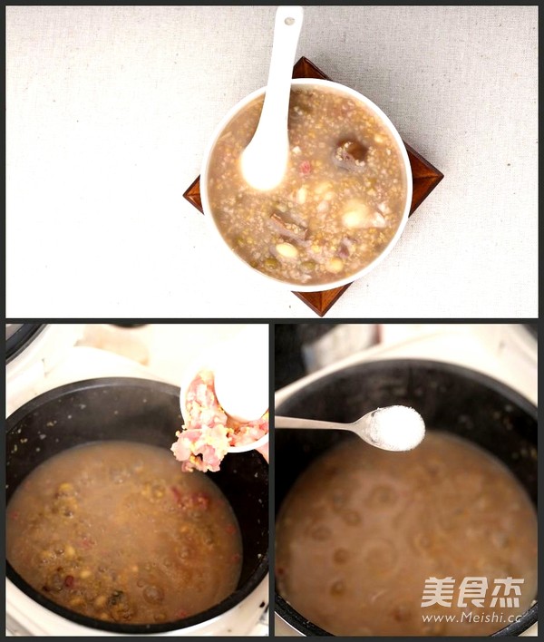 岁岁有今朝-腊肠瘦肉粥