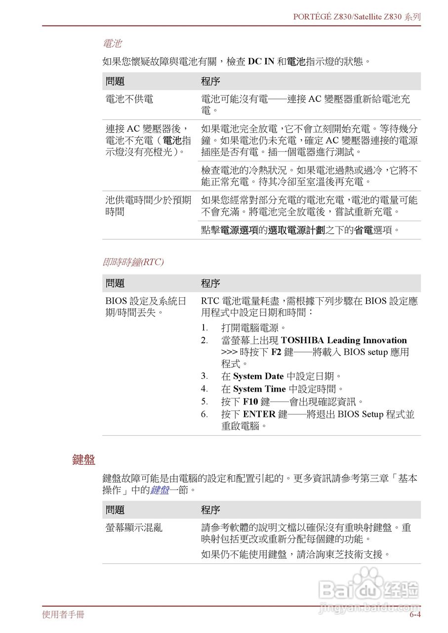 东芝Portege Z830笔记本电脑中文使用说明书:[9]