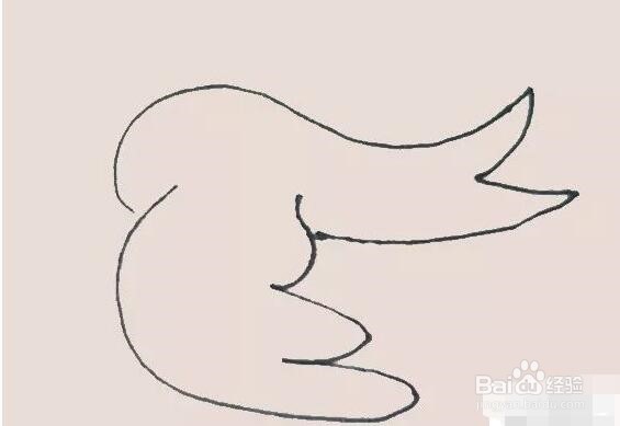 伴儿成长简笔画系列-怎样画小鸟简笔画