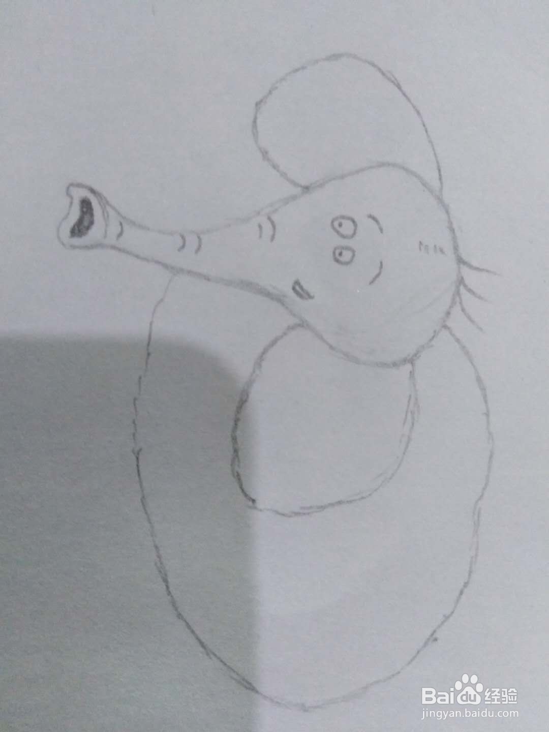 大象的简笔画如何画