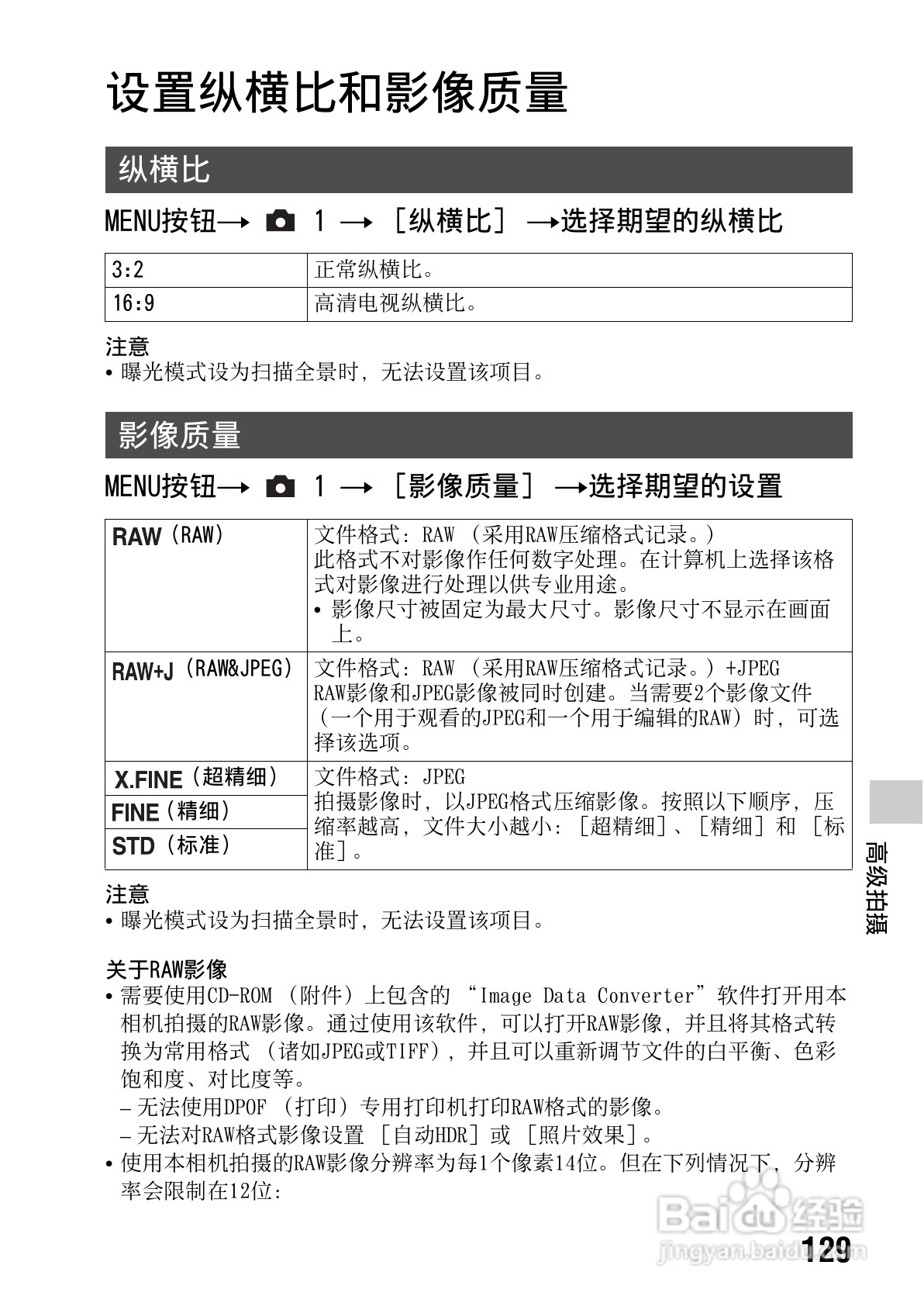 SONY索尼 α99(SLT-A99) 数码相机说明书:[13]
