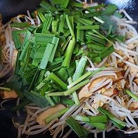 春韭菜炒豆芽香干