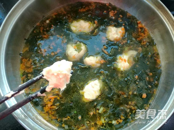 海白菜面疙瘩汤