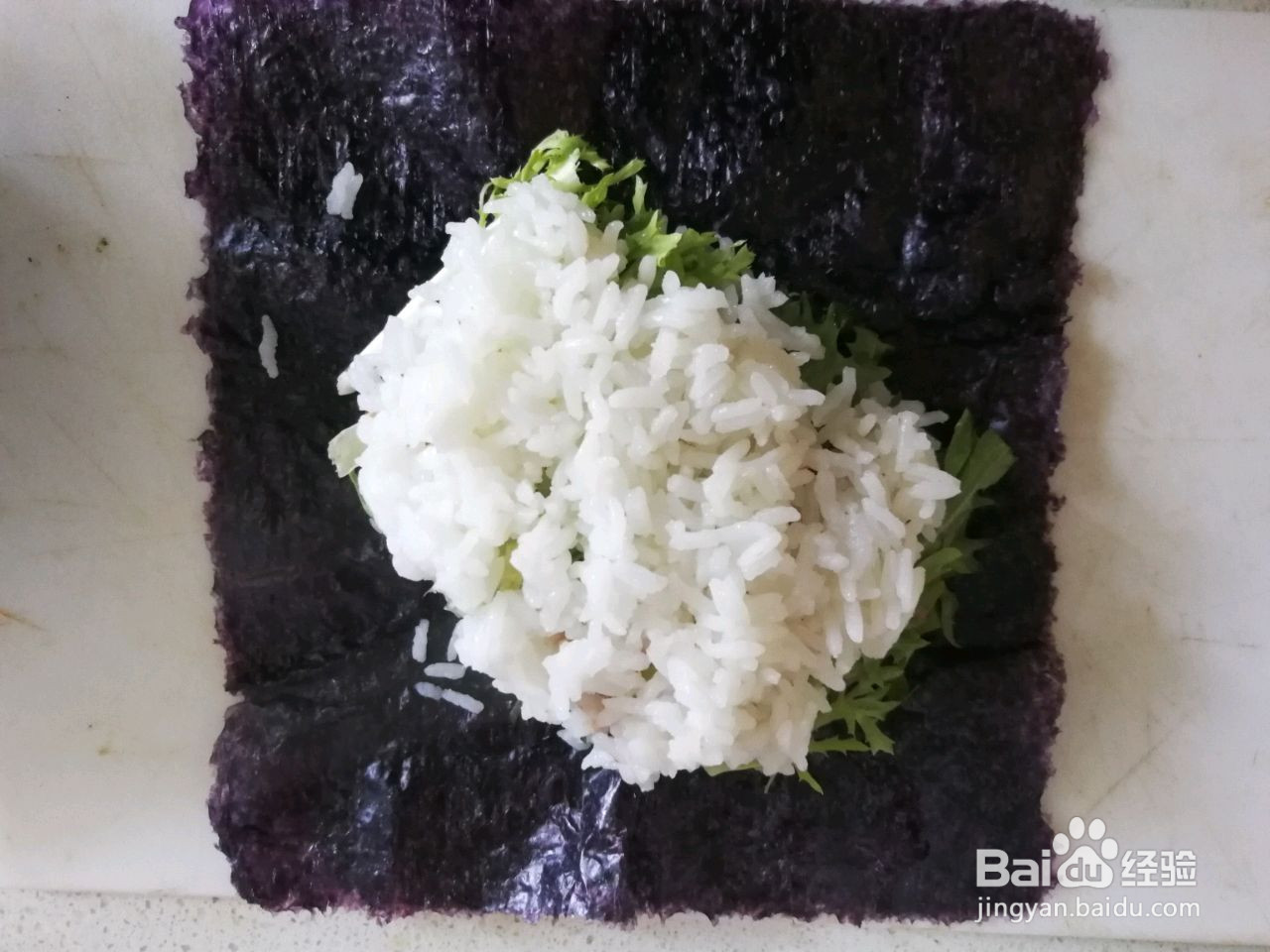 快手紫菜包饭的做法