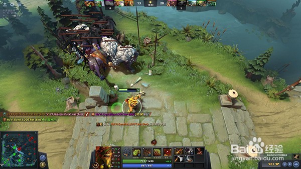 Dota2中的拉野小技巧