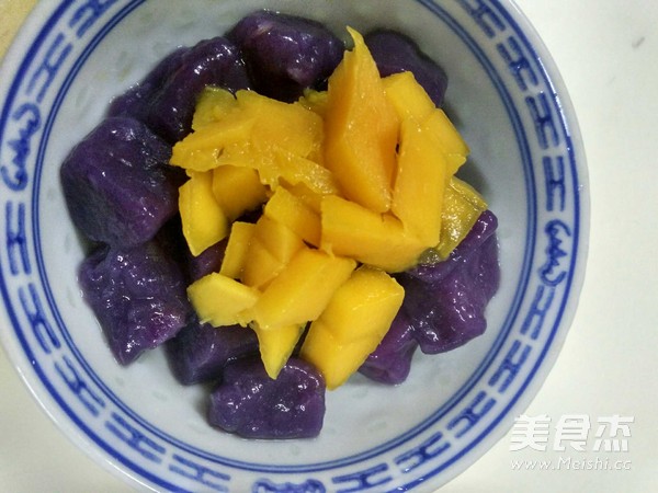 紫薯圆的家常做法