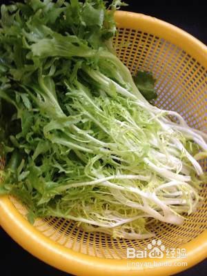 教你怎么做凉拌苦苣