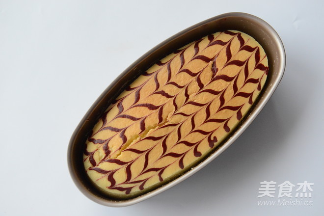 拉花轻乳酪蛋糕