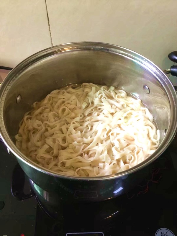 瘦肉油菜面的做法