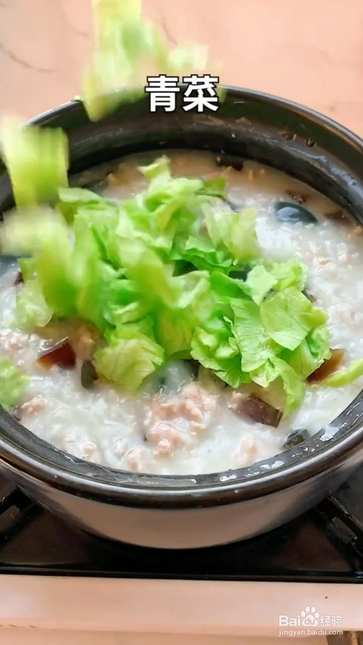 怎么做皮蛋瘦肉粥