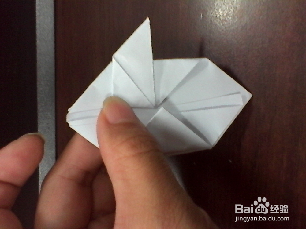 如何用纸折气包