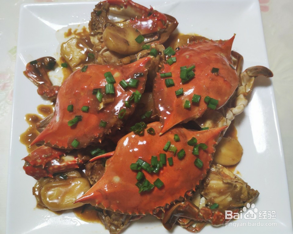 爽脆可口的梭子蟹炒年糕