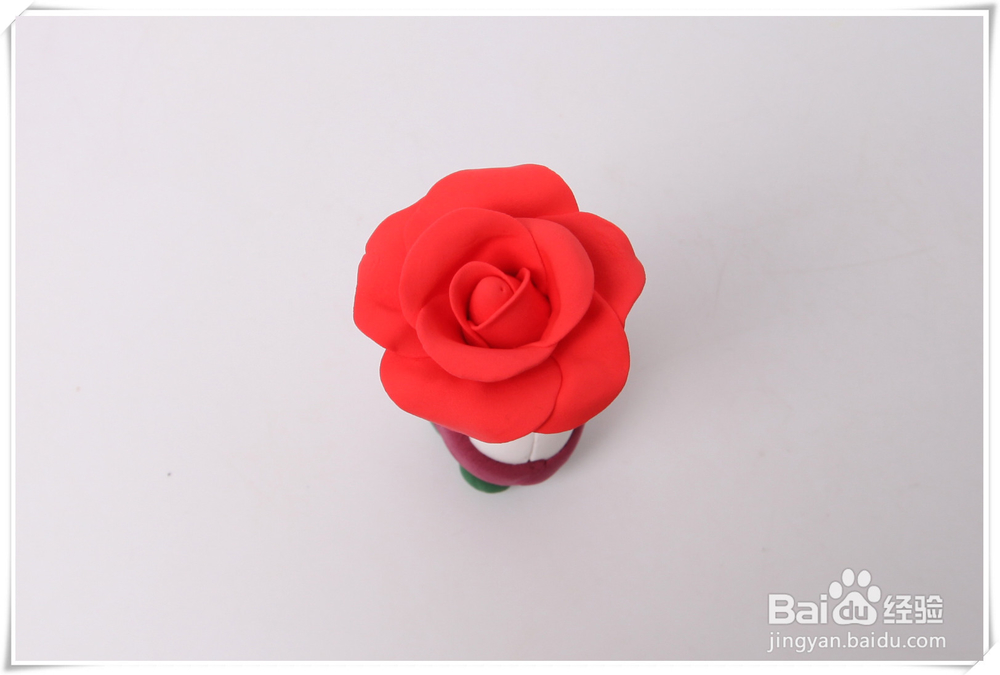 新手进来学做玫瑰花