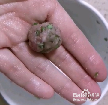 小米牛肉丸子的做法