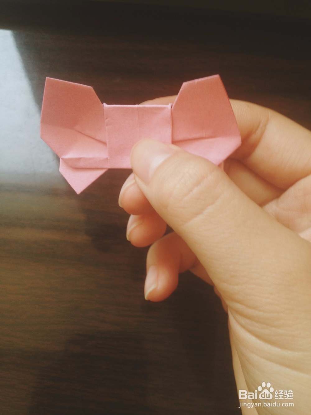 折纸图解教程—蝴蝶结