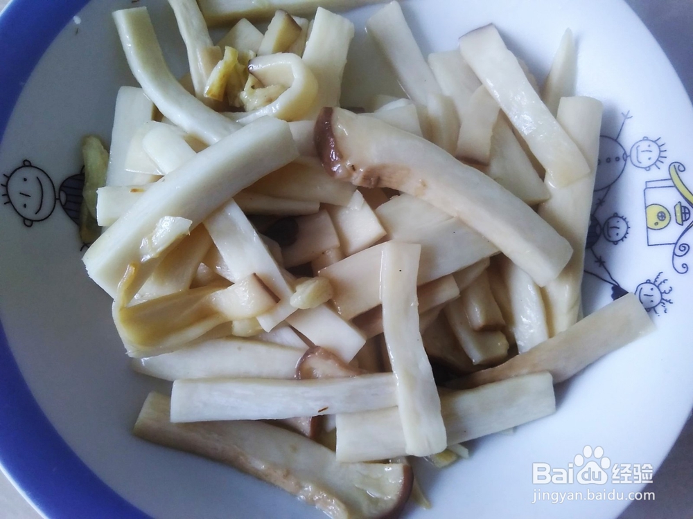 香爆香鲍菇瘦肉丝的做法