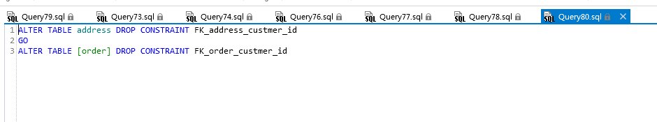 如何使用SQL DB Studio生成表的DROP REF语句
