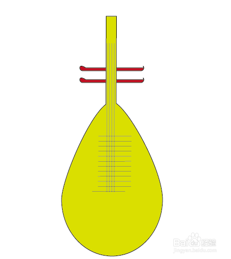 怎么使用ai软件绘制一把琵琶