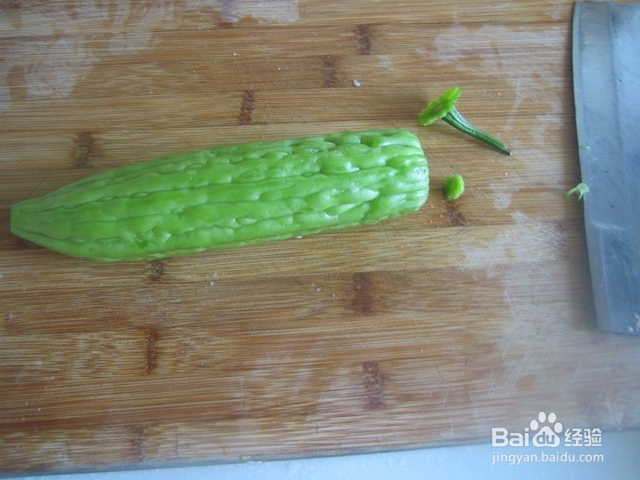 #神器#苦瓜的内瓤去除办法