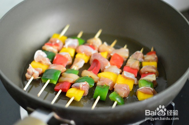 照烧鸡肉串的做法