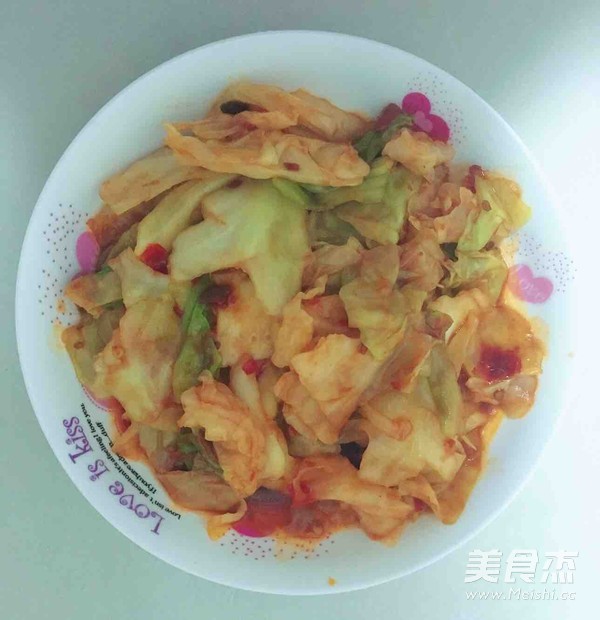 手撕包菜的做法