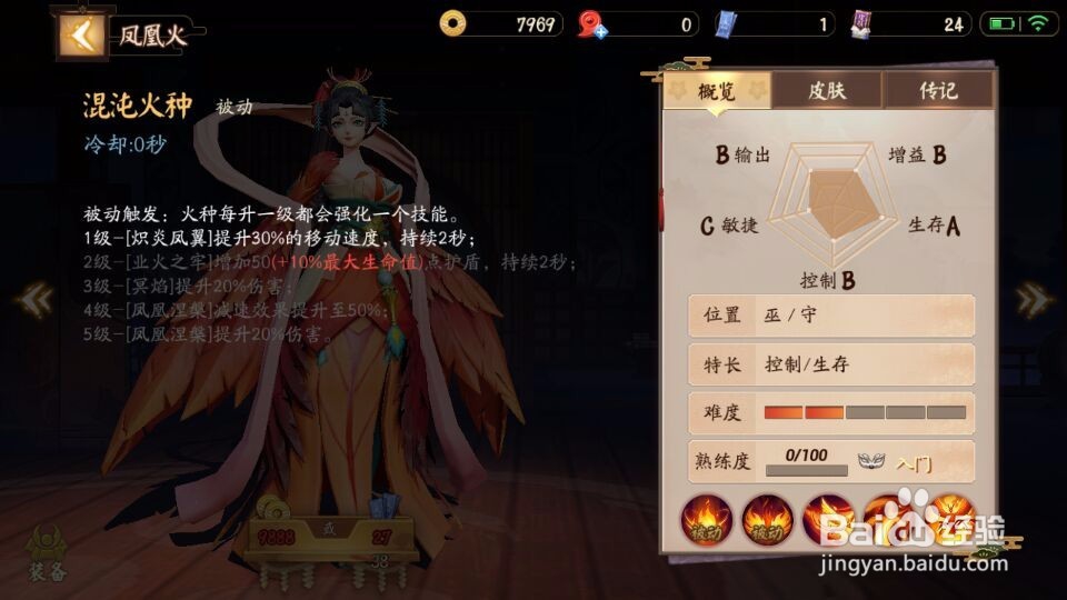 决战平安京凤凰火技能加点攻略