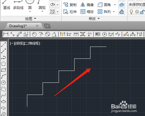 CAD2014 怎样应用阵列复制对象