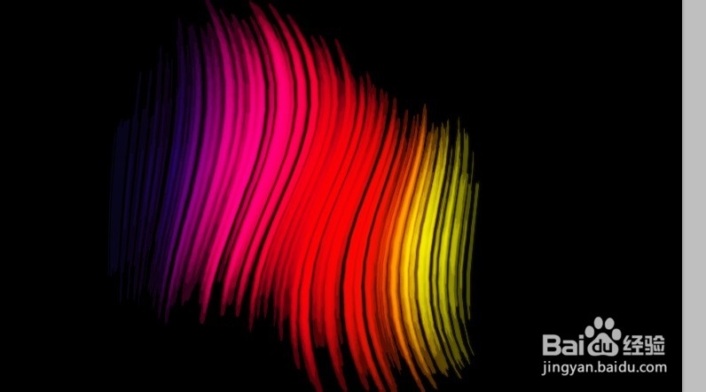 PHOTOSHOP PS打造炫彩斑点拉丝光线特效
