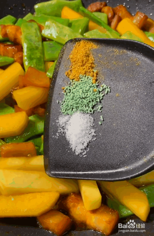 美味可口的焖面