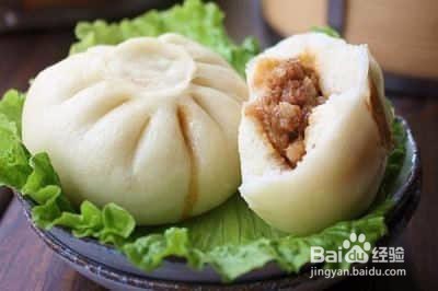 猪肉蒸包子的做法