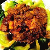 无油料理,腐竹红烧肉如何做