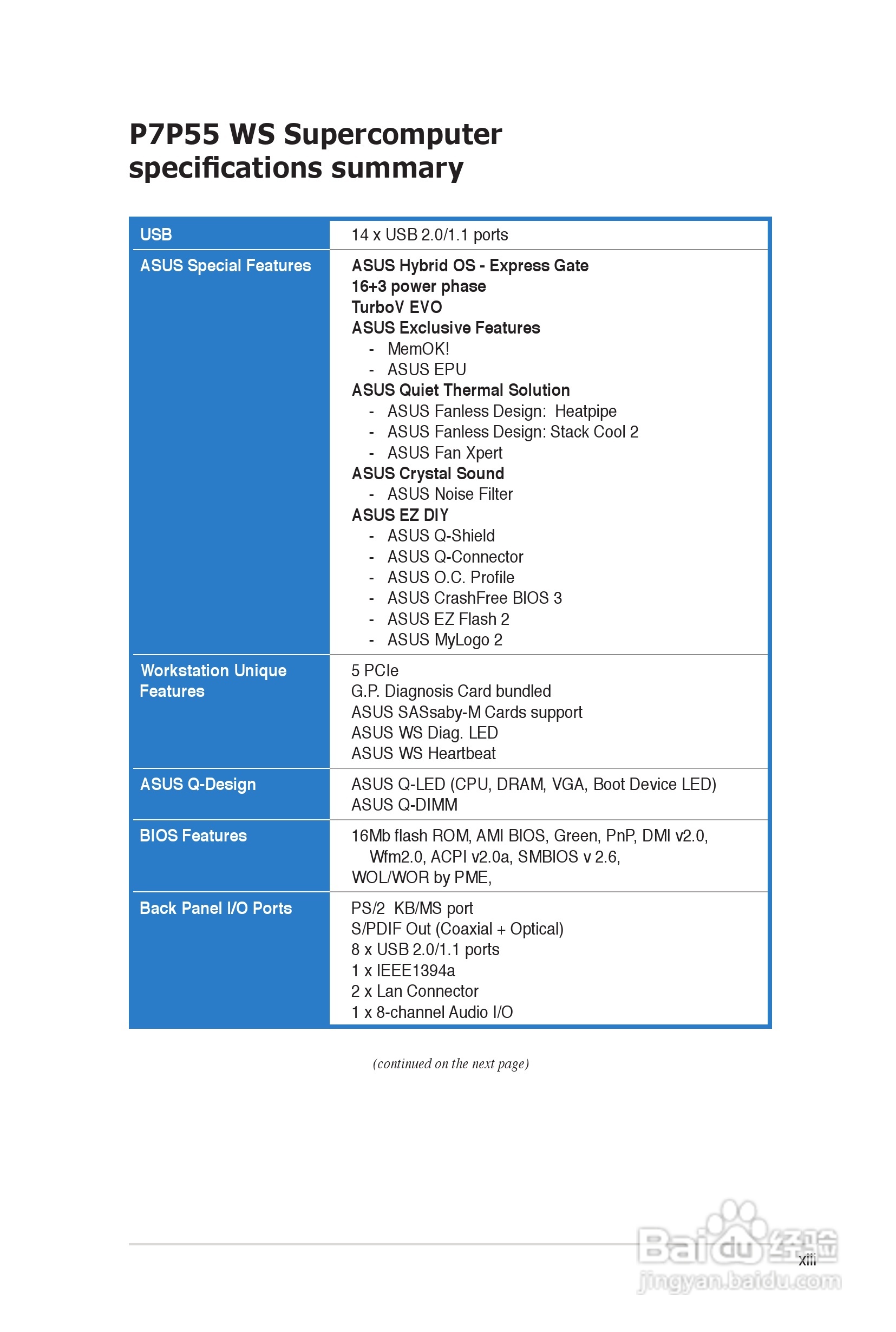 华硕 P7P55 WS SUPERCOMPUTER主板说明书:[2]