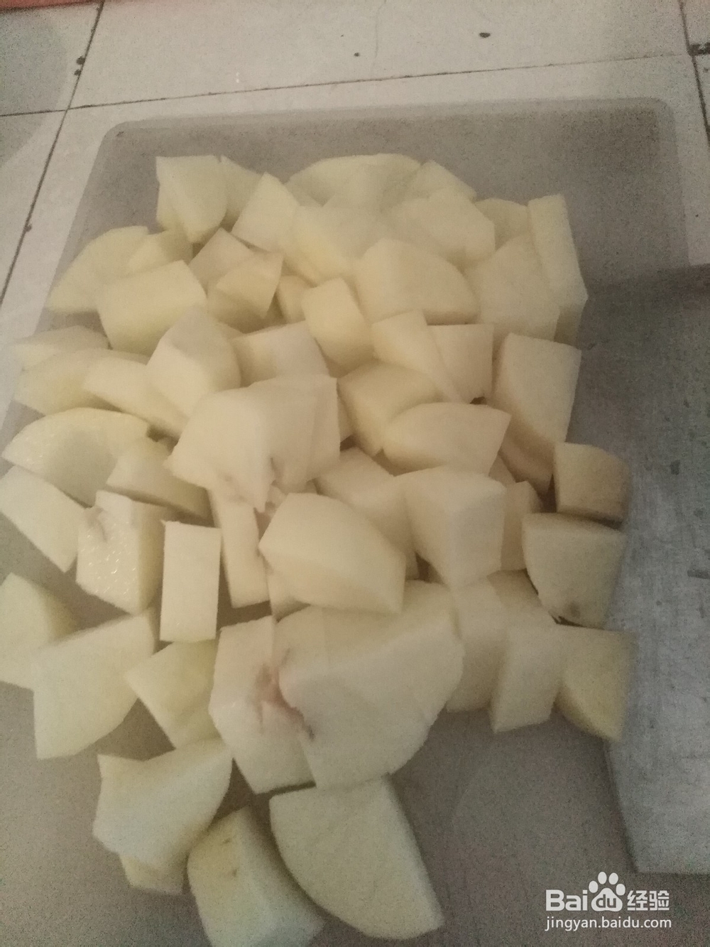 土豆怎样才能与焖的鸭子好吃