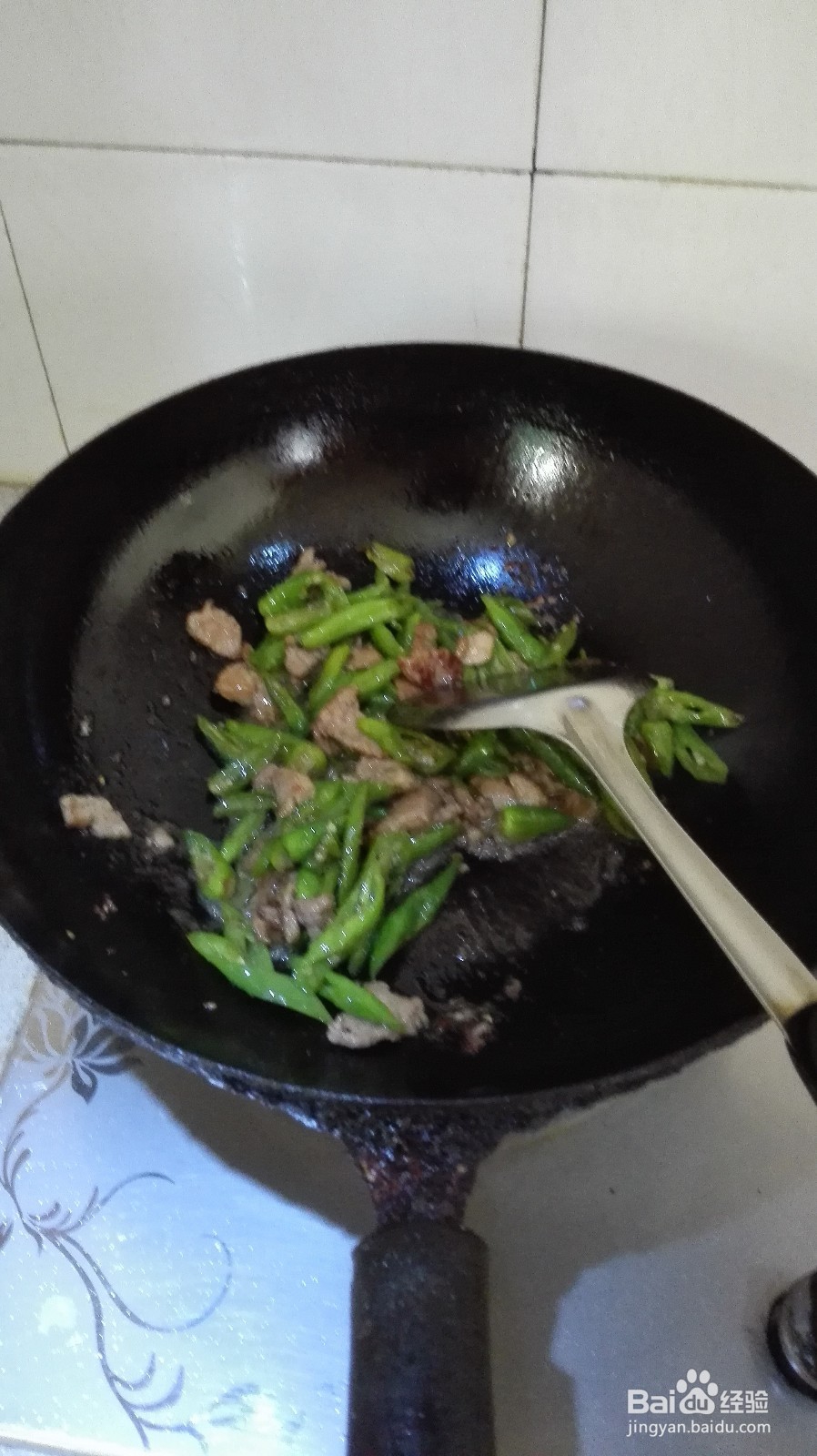 青椒炒肉片的做法