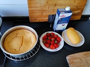 水果蛋糕的做法