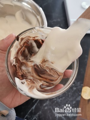 斑马戚风(8寸)的做法