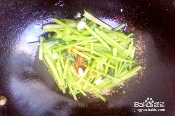 香辣芹菜-------营养美味
