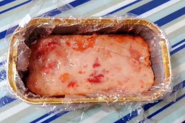 午餐肉时蔬双米堡