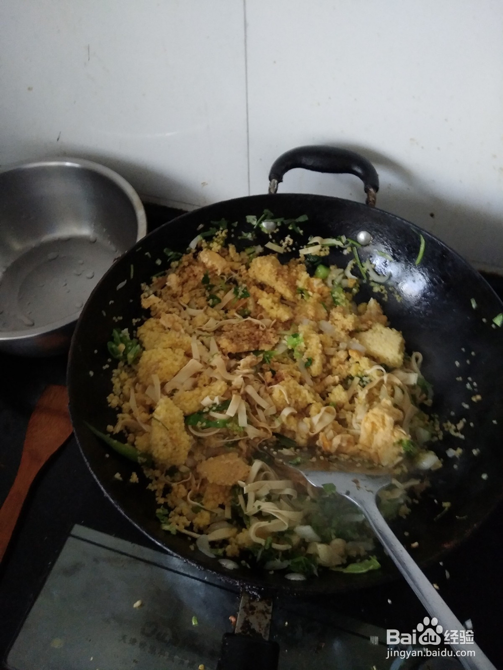 小米燕麦白菜千张炒饭