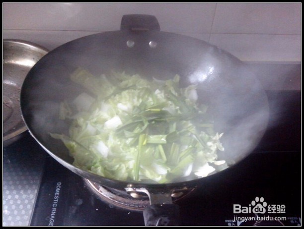 小清新的素菜——豆泡白菜做法