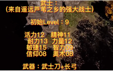 艾尔登法环开局职业推荐