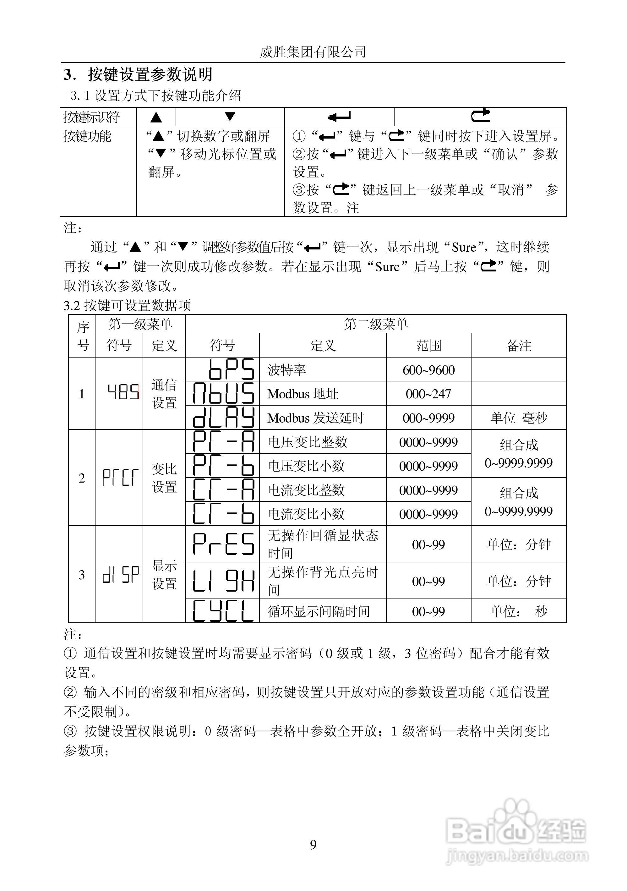 威胜PD1056/1Q型单相电子式多功能电能表使用说明书:[2]