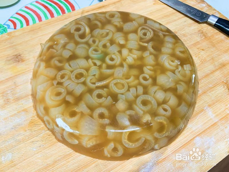 自制Q弹猪皮冻的做法