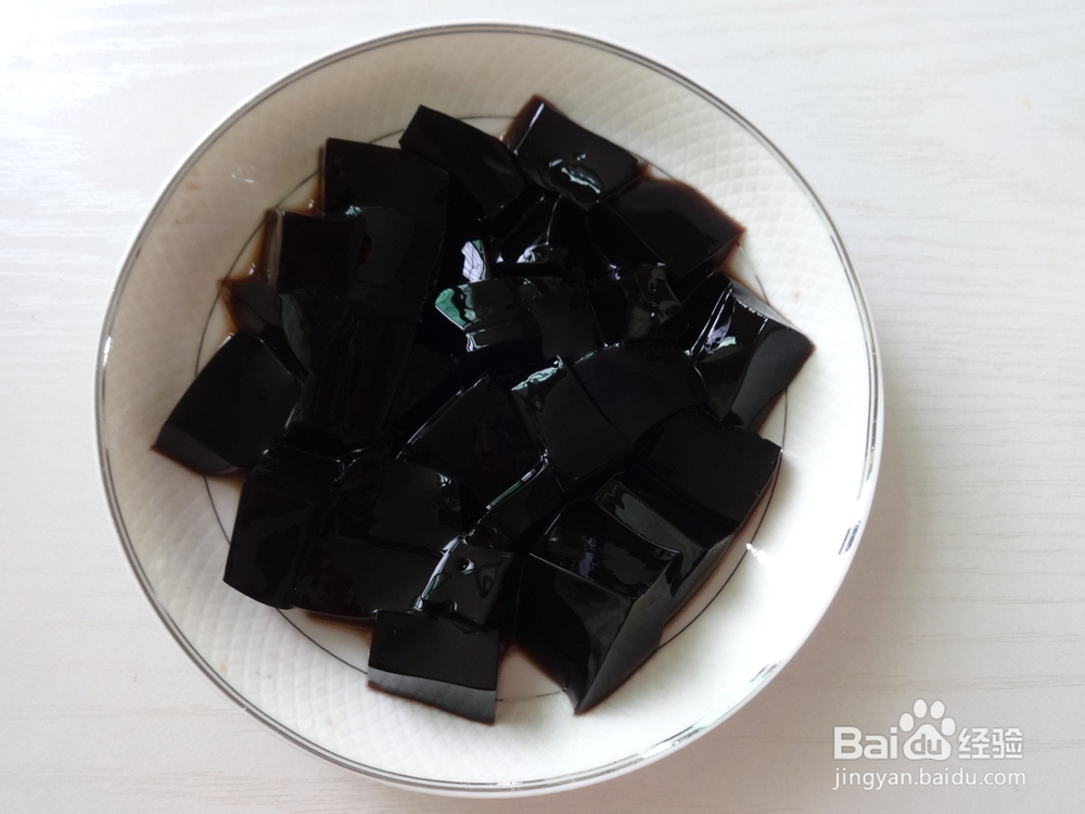 舌尖上的美食之莲子龟苓膏