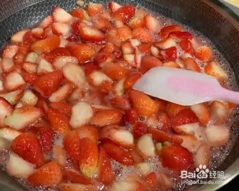 酸酸甜甜草莓酱的做法