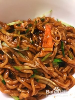 韩国炸酱面怎么做