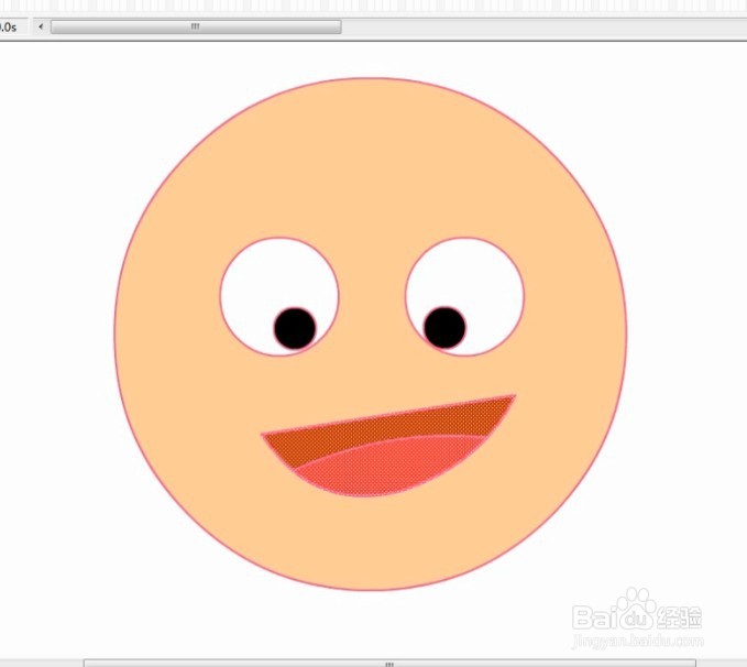 flash制作嘴巴变化的教程